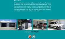 CONVITE - Inauguração da Garagem e Bênção do Trator e do Miniautocarro